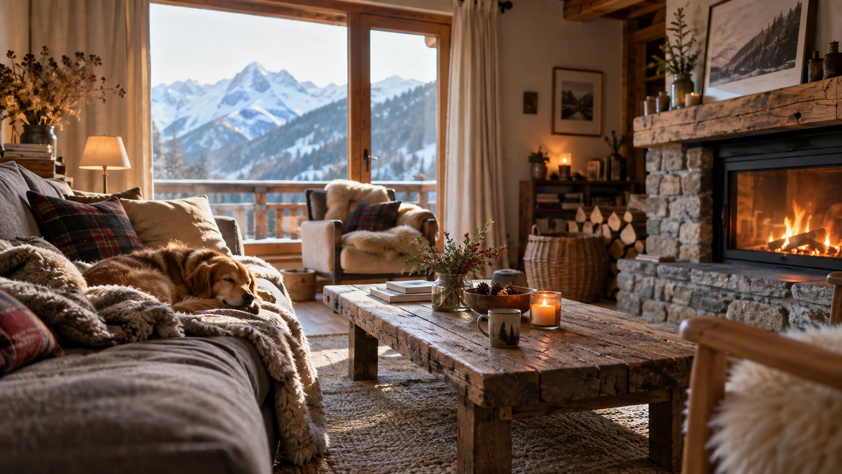 4 ambiances déco pour un chalet de montagne