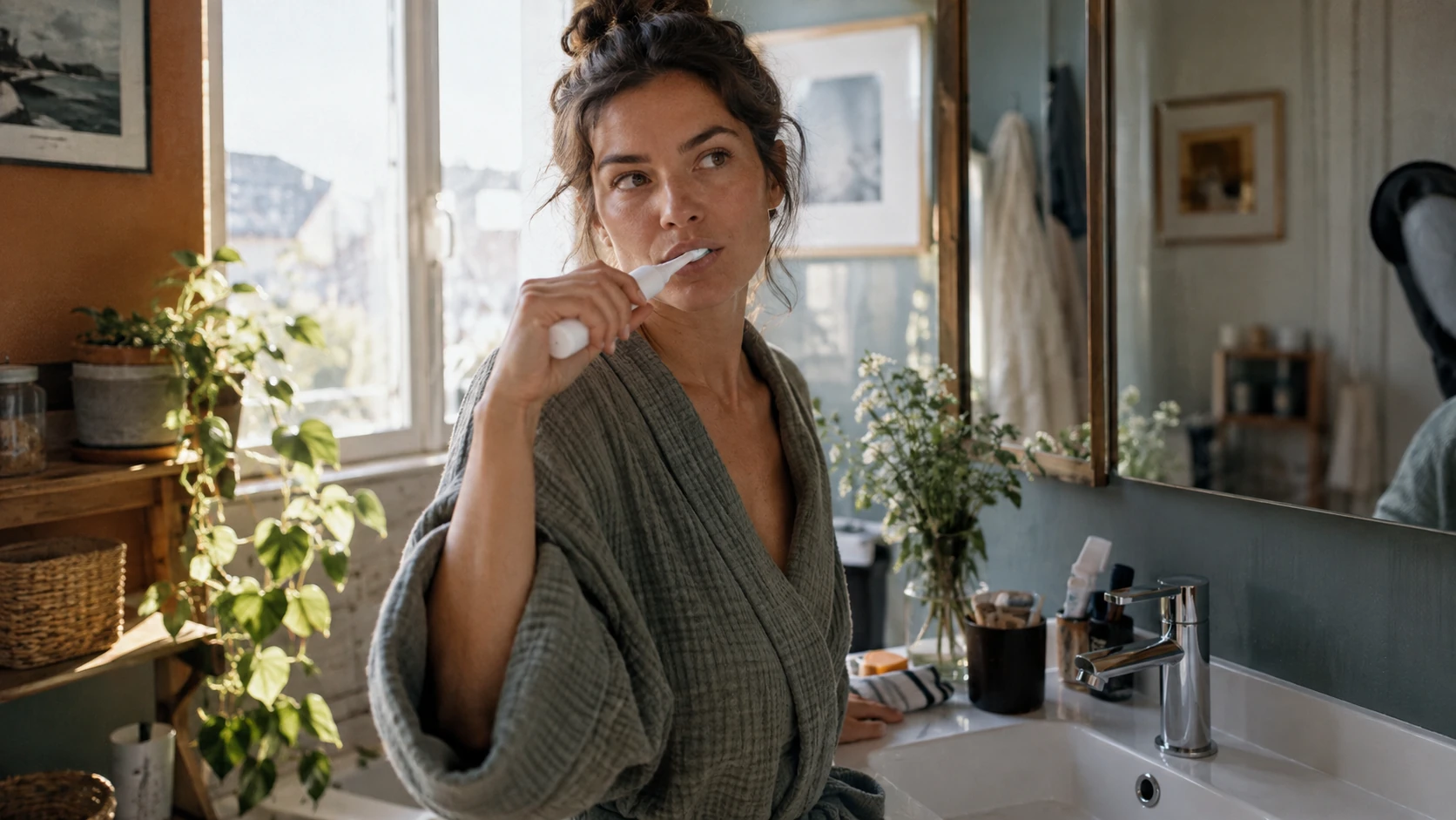 Pourquoi une brosse à dents électrique connectée