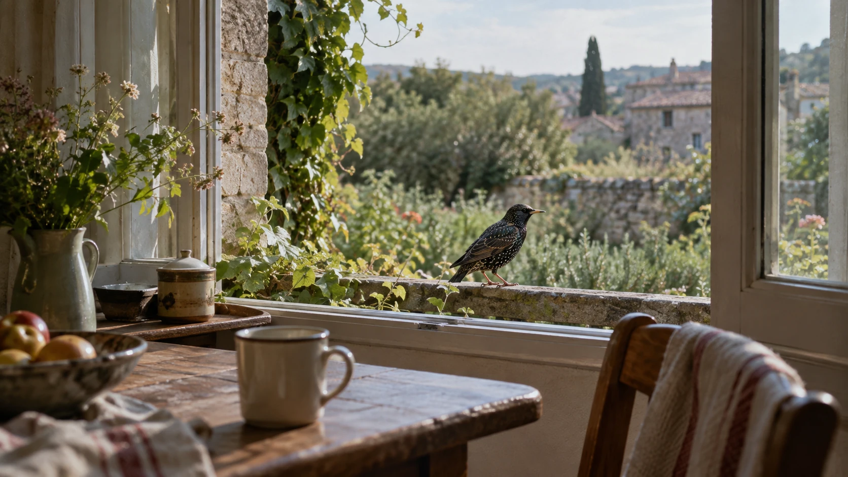 L’étourneau dans nos jardins